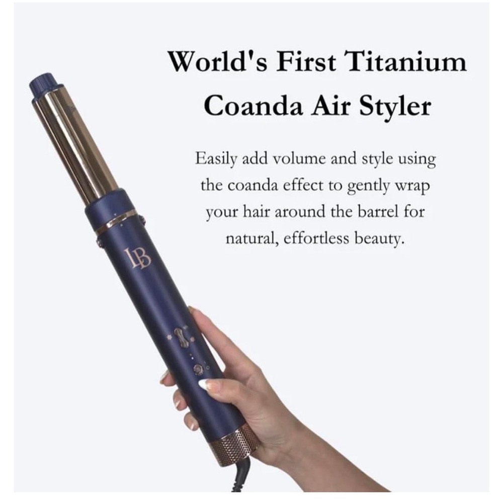 LBrise Paris - Air Styler - Titanium Air Styler Curler And Hair Dryer